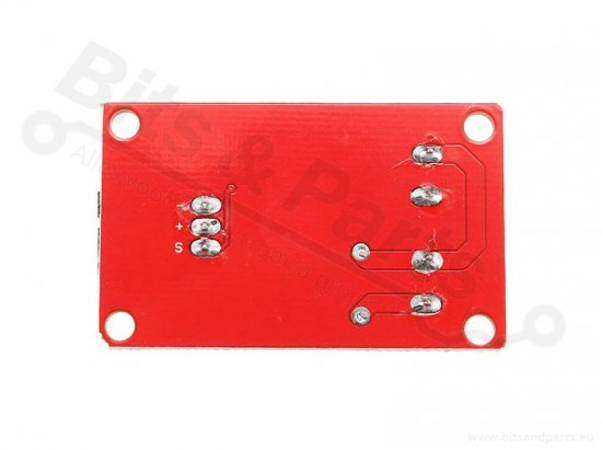 Transistor N-MOSFET IRF540 enkelvoudig board